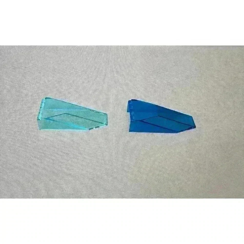 Lego 2507 Trans Light & Dark Blue Windscreen 10 x 4 x 2 1/3 Canopy Unitron Res-Q - Picture 4 of 5